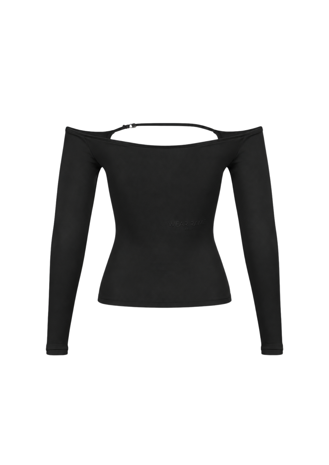Sculpt Longsleeve Cover Up in Black