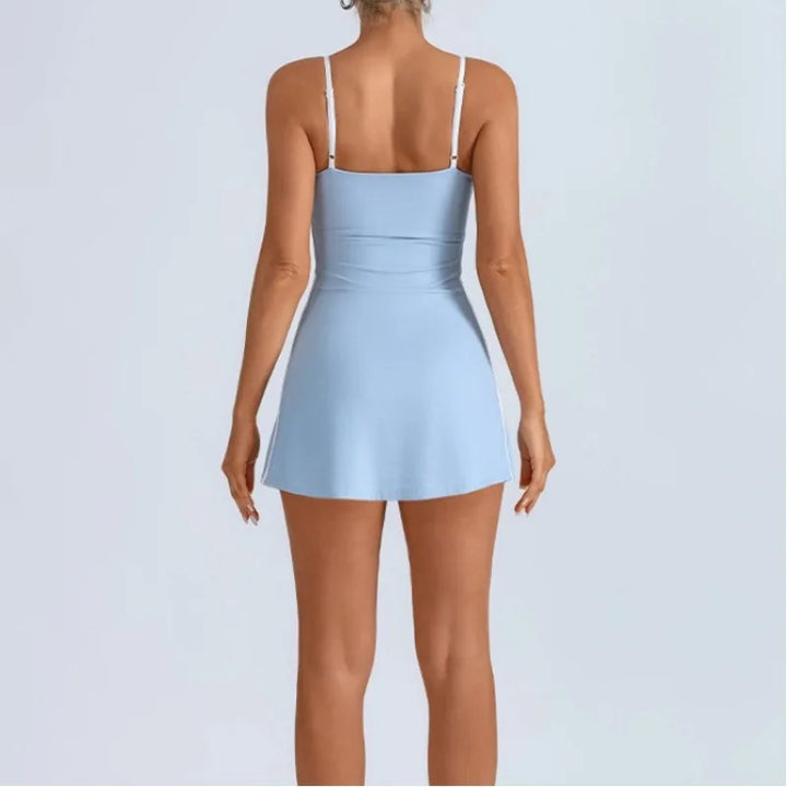 Rally Contour Pickleball Dress - Blue