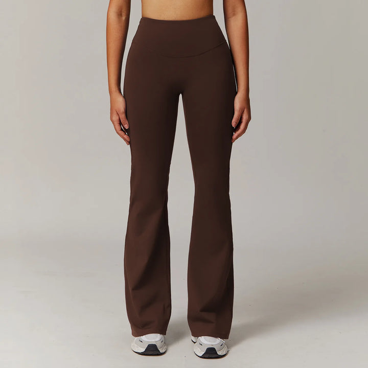 Contour Flow Flare Legging - Coffee