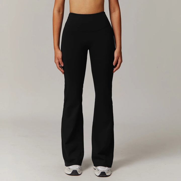 Contour Flow  Flare Leggings - Black